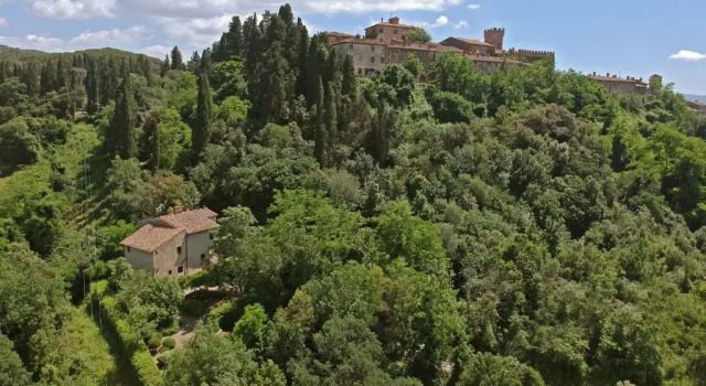Вилла с 4 комнатами с видом на сад Castello Ginori Di Querceto