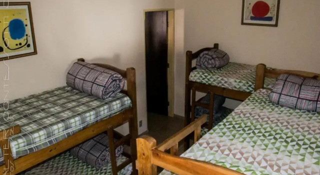 Кровать в общем номере Hostel Cuesta