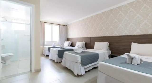 Четырёхместный номер Deluxe Cataratas Park Hotel e Eventos