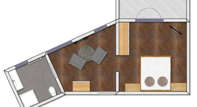 Двухместный номер Standard Hotel Piz Buin