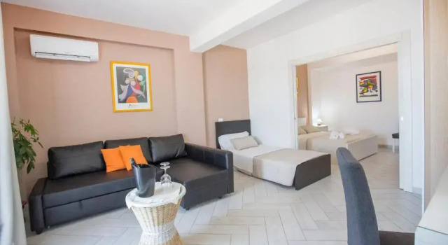 Пятиместный номер Standard с видом на море Belvedere Rent Rooms