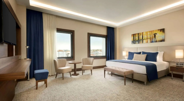 Luksusowy dwuosobowy pokój Ramada by Wyndham Yalova