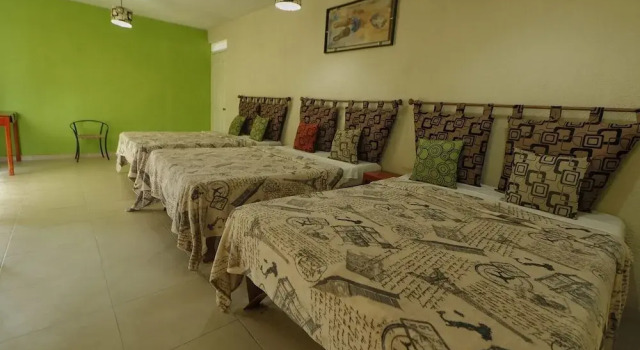 Трёхместный номер Standard с балконом Hotel Cascada Huasteca