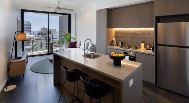 Апартаменты c 1 комнатой с видом на океан The Star Residences - Gold Coast