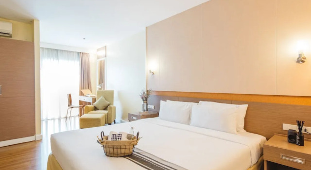 Студия с балконом Clef Hotel Bangkok