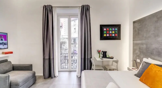 Двухместный номер Deluxe с балконом Gallery Suite Naples
