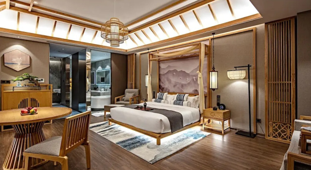 Люкс Deluxe Li River Secluded Hotel