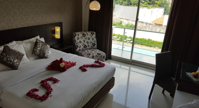 Deluxe pokoj Sisingamangaraja Guest House Semarang