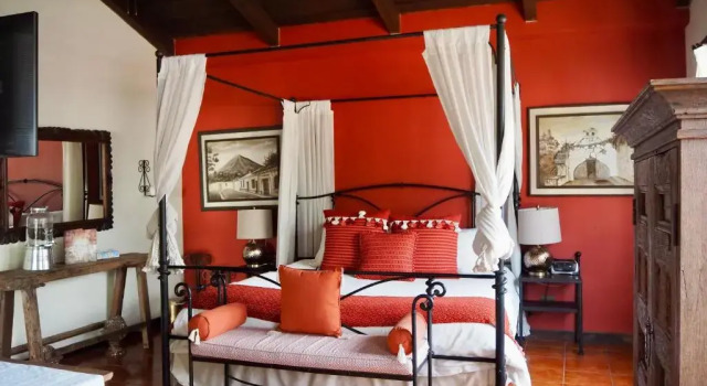 Люкс с балконом Hotel Casa Madeleine B&B & Spa