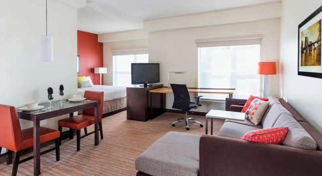 Студия c 1 комнатой Residence Inn by Marriott Bloomington by Mall of America