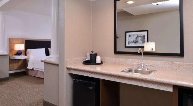 Двухместная студия Hampton Inn & Suites Woodland-Sacramento Area