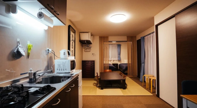 Семейный номер Superior с балконом Bens Guesthouse Kyoto