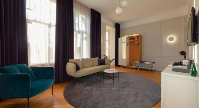 Люкс с красивым видом из окна Park Hotel Viljandi