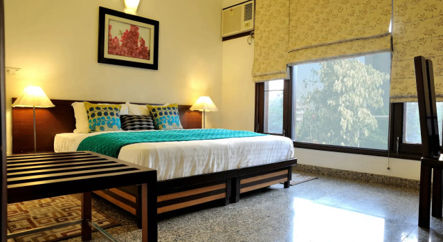 Redbrick villa, Rezervovat Vila Chaty v Haryana, Chalupa