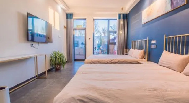Люкс с 4 комнатами Beijing Marishan District Homestay