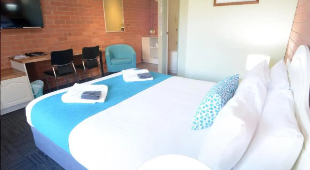 Deluxe huone Bendigo Goldfields Motor Inn