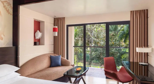 Номер Standard с видом на сад Goa Marriott Resort & Spa