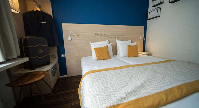 Двухместный номер Standard Kyriad Lyon Est - Bron Eurexpo Le Cottage