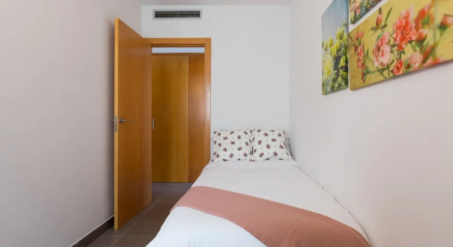 Апартаменты с 2 комнатами с балконом Apartamentos Cornellalux