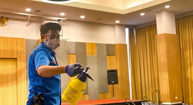 Deluxe dobbelt værelse med udsigt over poolen Grand Cordela Hotel Bandung