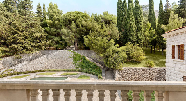 Люкс с видом на сад Aman Sveti Stefan