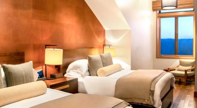 Четырёхместный номер Standard The Lodge at Primland, Auberge Collection
