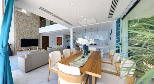 Вилла Deluxe с 4 комнатами с видом на море Villa The Wave 2 Residence