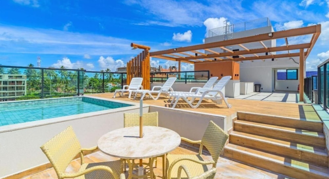 Студия Comfort Rooftop Tamandaré - Praia dos Carneiros