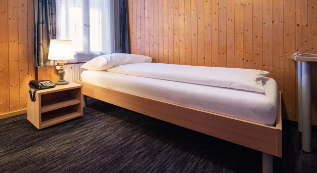 Одноместный номер Standard Jungfrau Lodge, Swiss Mountain Hotel