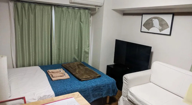 Апартаменты с балконом Heart of Shimokitazawa Group Stay 503