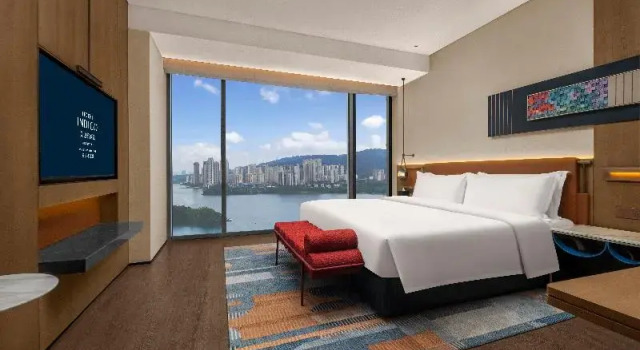 Двухместный номер Premium с красивым видом из окна Hotel Indigo Changsha Meixi Lake