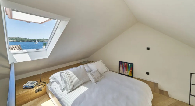 Апартаменты Deluxe с балконом и с видом на море Villa Pergola