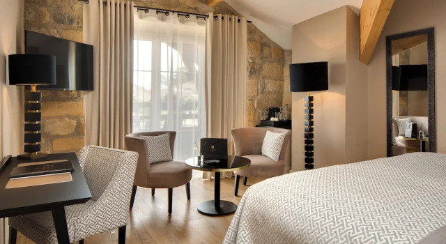 Номер Deluxe Domaine de la Klauss & Spa, Restaurant Gastronomique Le K