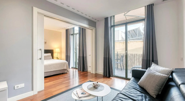 Апартаменты Пентхаус Aspasios Paseo de Gracia Apartments