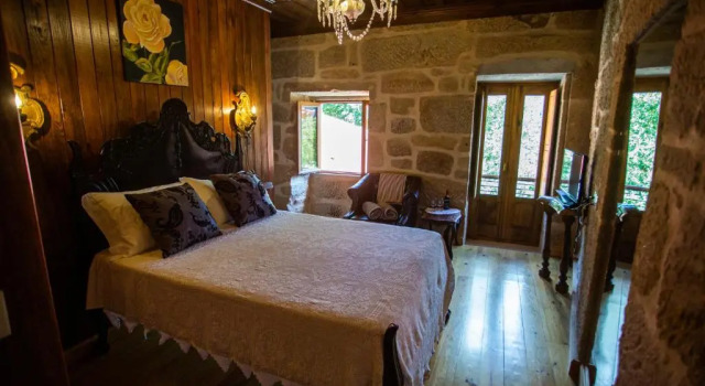 Двухместный номер Standard с видом на горы Casas da Fraga 2020