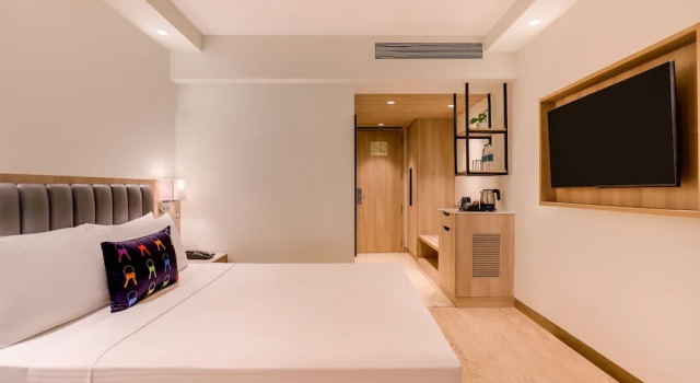 Номер Deluxe Keys Prima by Lemon Tree Hotels, Pimpri Pune