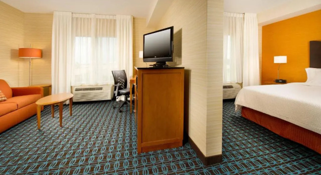 Двухместная студия Fairfield Inn & Suites Germantown Gaithersburg