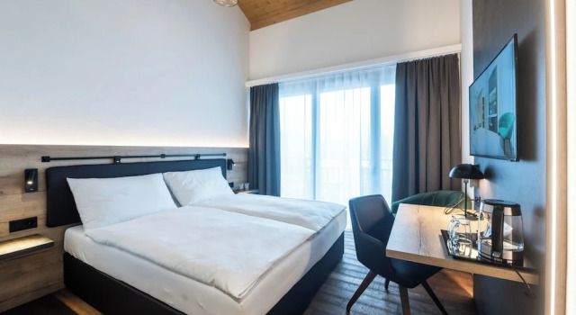 Habitación familiar Estándar 2 dormitorios con balcón Hotel Krone Churwalden 3 Sterne Superior