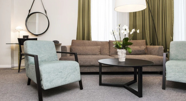 Люкс с видом на сад Elite Hotel Ideon, Lund