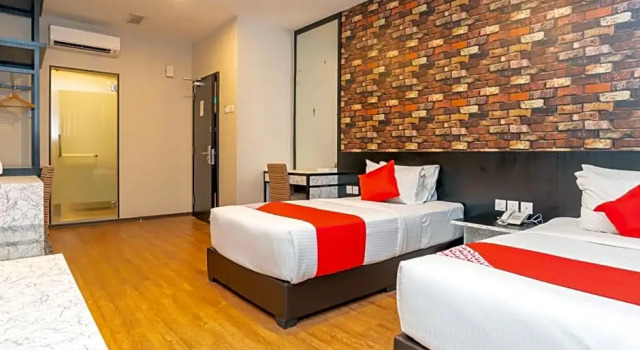 Трёхместный номер Deluxe с красивым видом из окна De Sweet Boutique Hotel