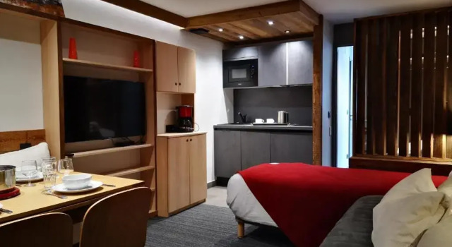 Двухместный номер Standard Alliey & Spa Piscine Appart-hôtel Serre chevalier