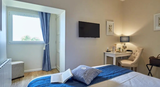 Двухместный номер Standard с видом на море Les Villas dArromanches, Teritoria
