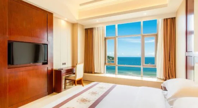 Люкс Premier c 1 комнатой с видом на море Yangjiang Guanhua Hotel (Hailing Island Dajiaowan)