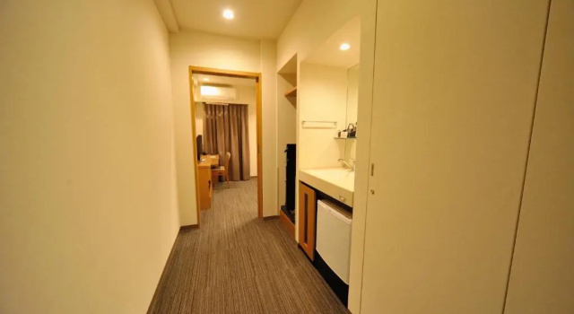 Одноместный номер Standard Dormy Inn Express Meguro Aobadai Hot Spring