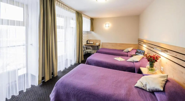 Трёхместный номер Hotel Wilga