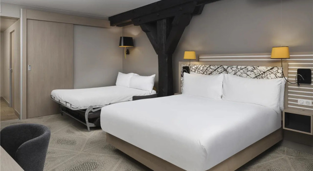 Двухместный номер Deluxe Hilton Garden Inn Paris La Villette