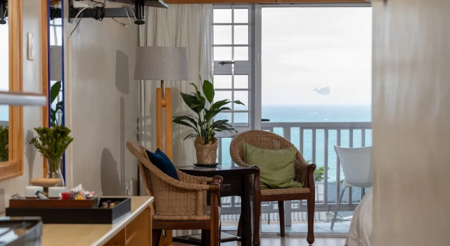 Двухместный номер Luxury с балконом и с видом на океан Aire del Mar Guest House