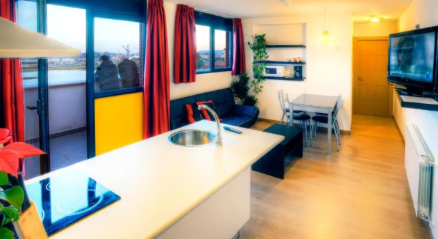 Апартаменты Пентхаус с 2 комнатами Apartamentos Bahía de Boó