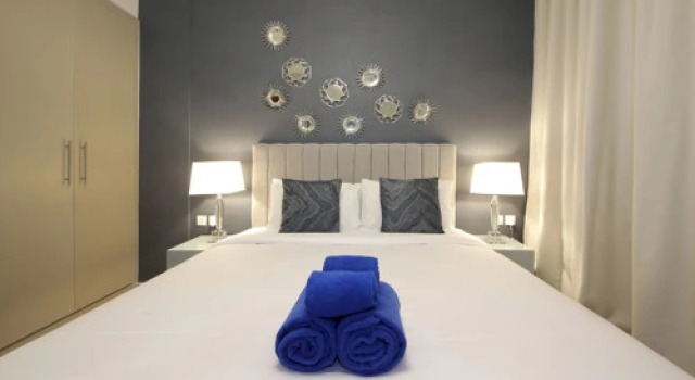 Luxuary One Bedroom in Habtoor City, Забронировать Отель Дубай Эмират Дубай, рядом с Marasi Promenade