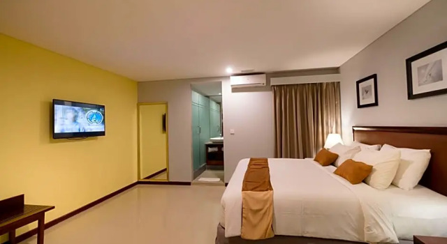 Двухместный номер Deluxe Kutabex Beachfront Hotel